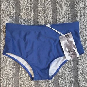 Men's Blue Swim Trunks